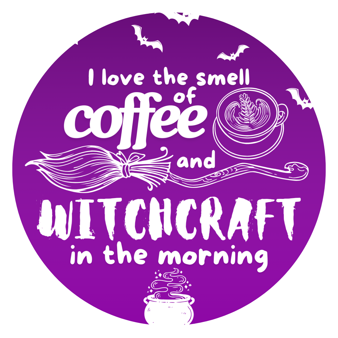 Coffee and Witchcraft Stickers