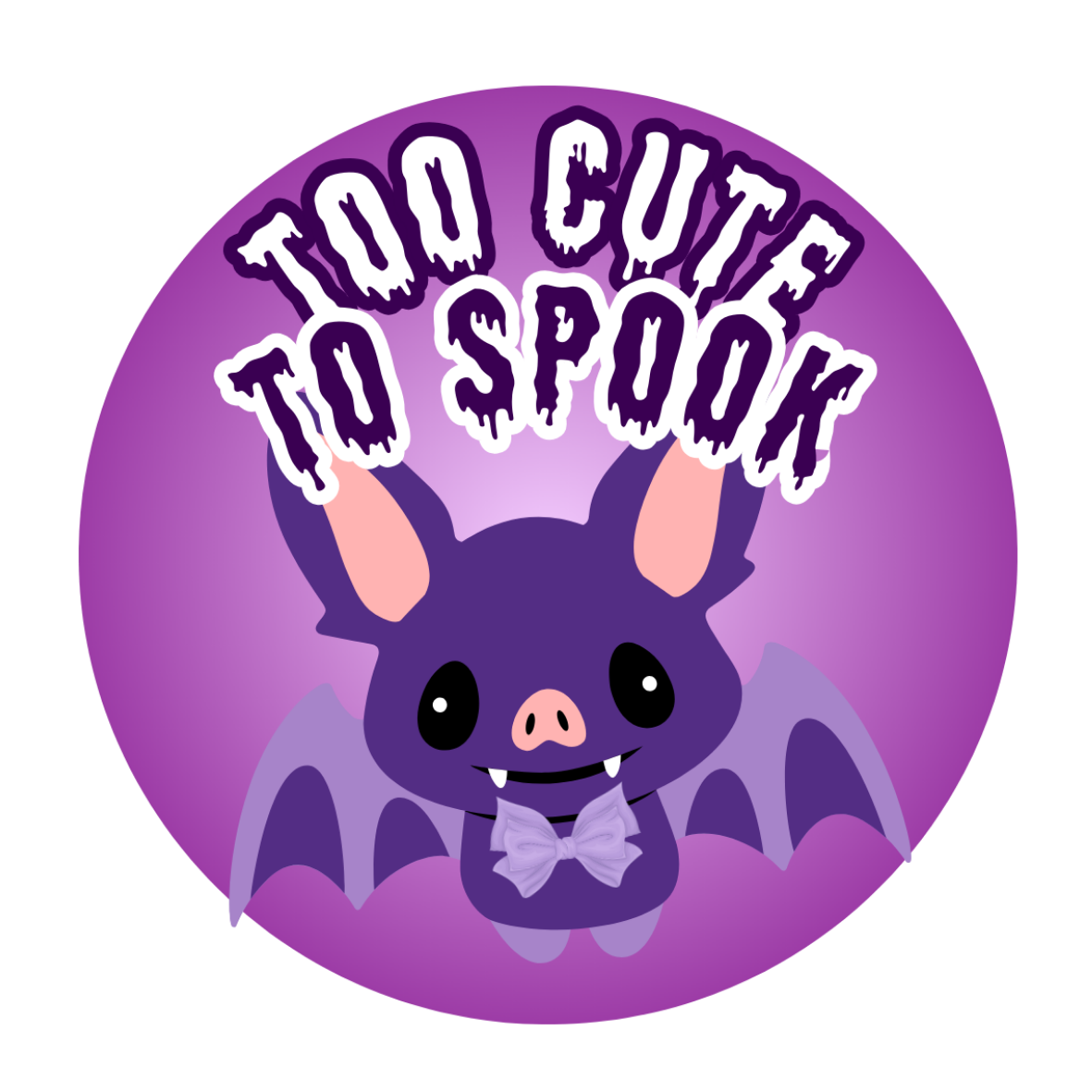 Too Cute To Spook Stickers