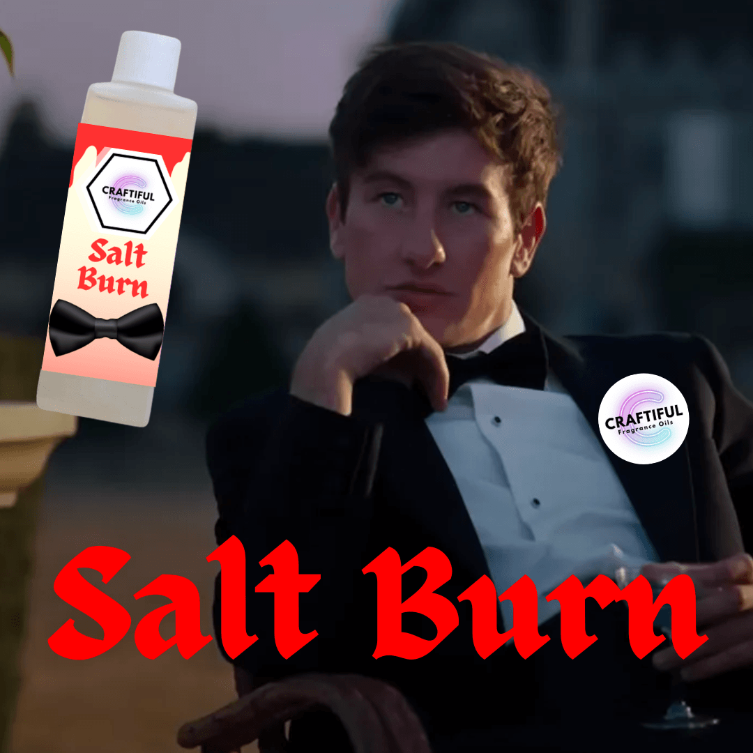 Salt Burn Fragrance Oil - Craftiful Fragrance Oils - Supplies for Wax Melts, Candles, Room Sprays, Reed Diffusers, Bath Bombs, Soaps, Perfumes, Bath Salts and Body Sprays
